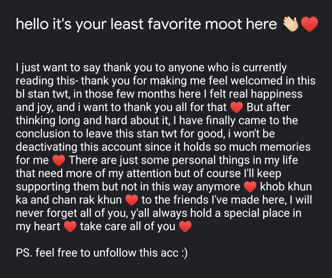 grtfl4bright's tweet photo. thank you ♡
𝗴𝗿𝘁𝗳𝗹𝟰𝗯𝗿𝗶𝗴𝗵𝘁 officially signing off 🤟🏻
peace ✌🏻 https://t.co/mtvm3lIzvX