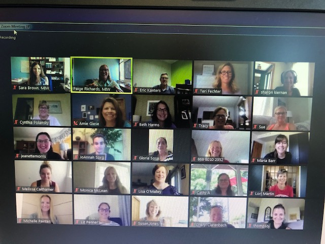 mathinstitutewi's tweet photo. What a great way to start the week! We are so excited to learn with this awesome group of educators! #FocusOnFall #iteachmath #mathinstwi https://t.co/fF8MUMuhzl
