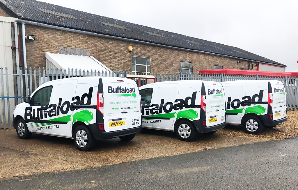 Buffaloadlogist's tweet image. Buffaload all electric vans at charging points on our Ellington site.
#GreenEnergy #NoEmissions #SoQuiet