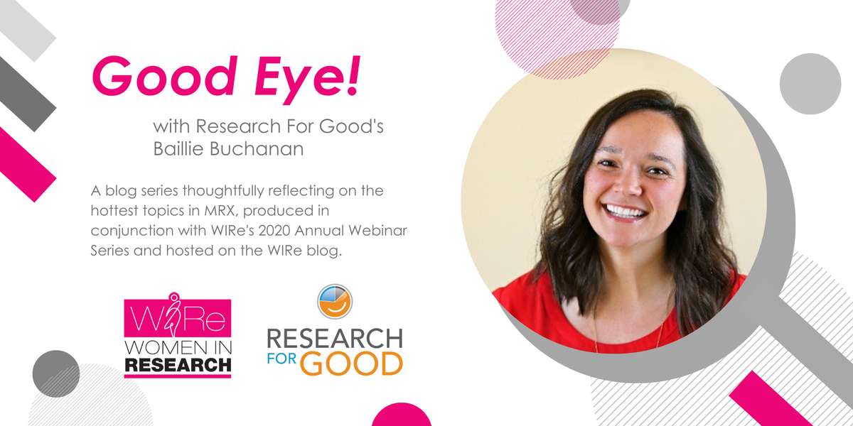 WomenInResearch's tweet photo. On the job hunt? @ResearchForGood's @BaillieForGood shares her perspective on how to land the role you're looking for in our new blog series, Good Eye!, now live at https://t.co/hMG7R9TYLw!

#MRX #MarketResearch #WomeninResearch https://t.co/8xO0cqr0hv