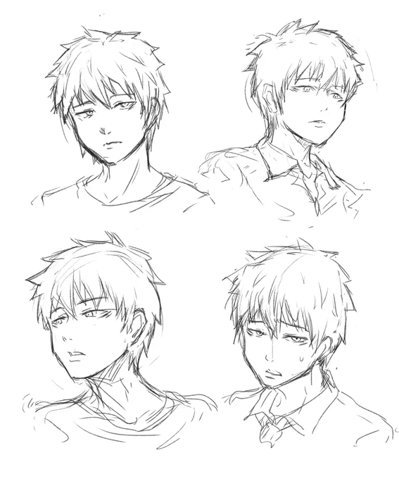【練習絵】智くん 