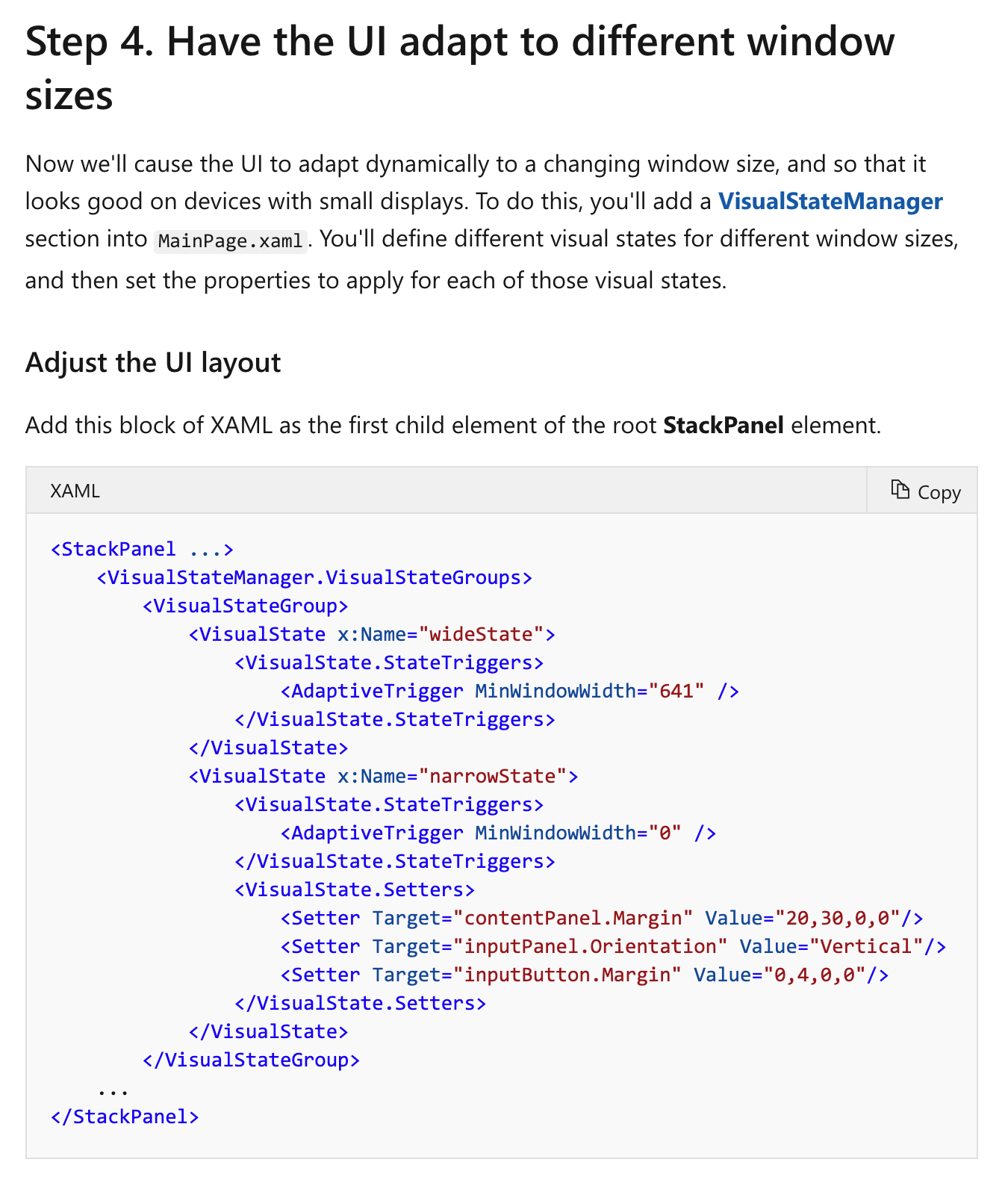 Windows Dev Docs on Twitter: