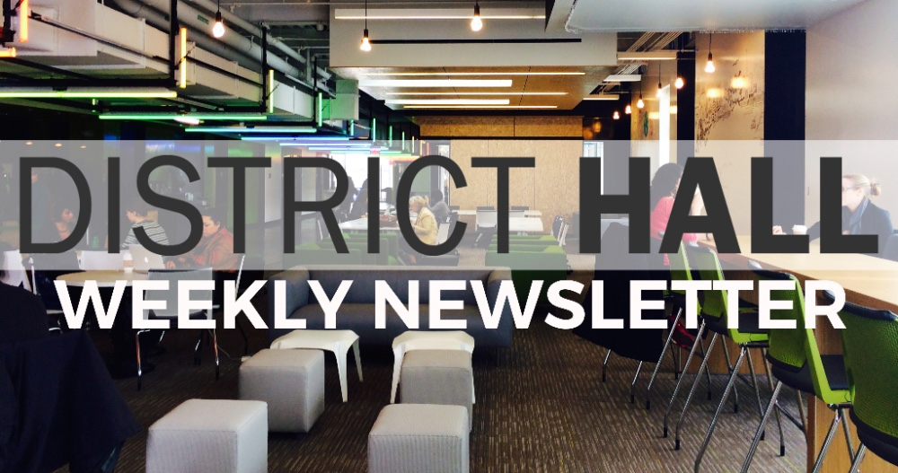 Check out what's new at District Hall in this week's newsletter: zpr.io/HRthF Want updates in your inbox? Subscribe here! eepurl.com/26bVr