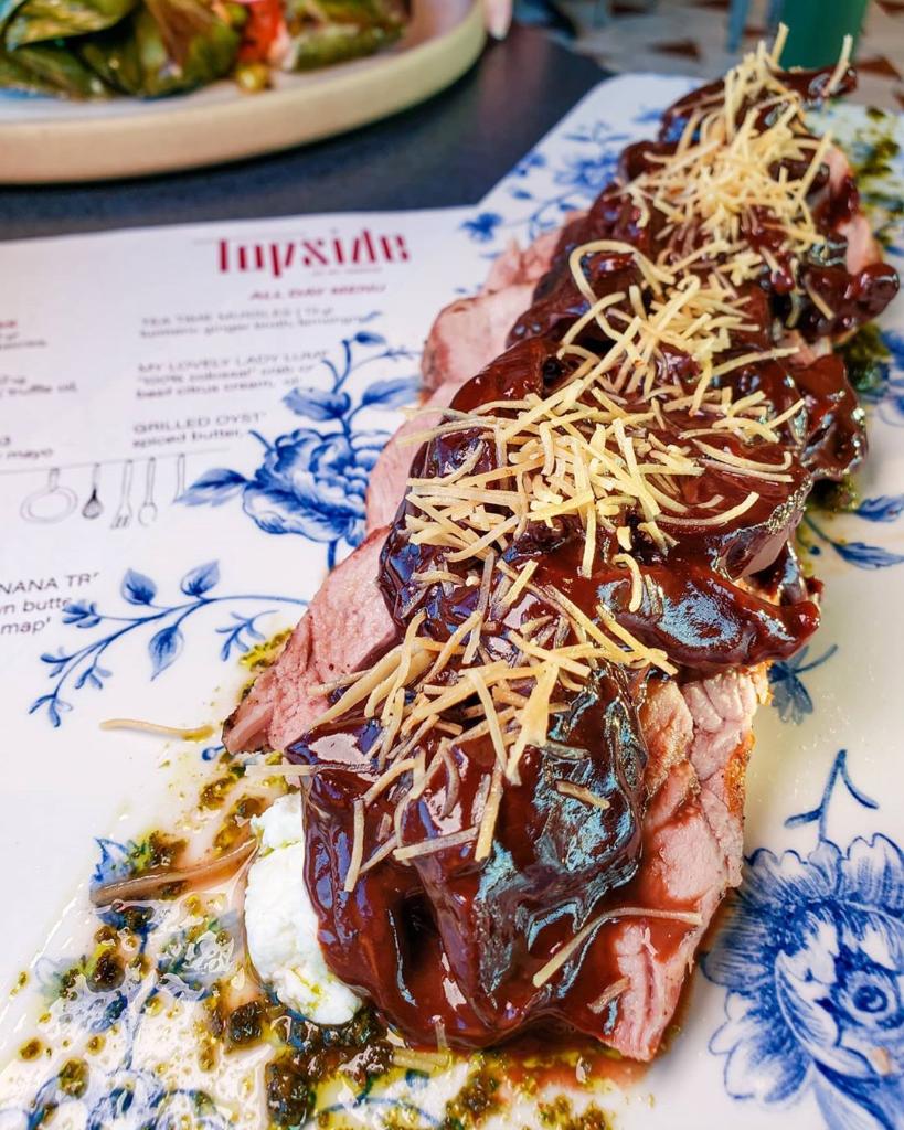 "Welcome to Baltimore, Chef Justin Vaiciunas! He is the NEW Executive Chef at Revival Baltimore’s Topside  and after last night's dinner, I see why 🙌." Thank you to <a href="/bmorefood/">BmoreFood</a> for these delicious photos!

Reserve your table at #Topside here: spr.ly/6011GVRub #Baltimore