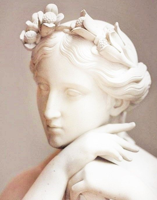 The intense eros can also make an Aphrodite woman completely absorbed in a creative process - any creative process is perfect example of emotional involvement yet at the same time, the objective distance she keeps. Aphrodite is like a more externally oriented Hestia.