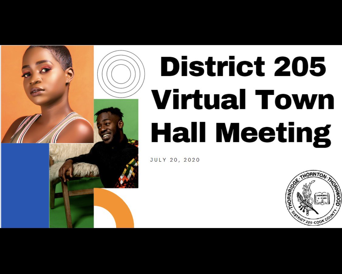 TTDistrict205's tweet image. We want to continue to include our community members, parents and stakeholders in our decision about this extremely important matter. Please join us July 20th from 6pm-8pm to hear directly from   District Administration and School Principals!