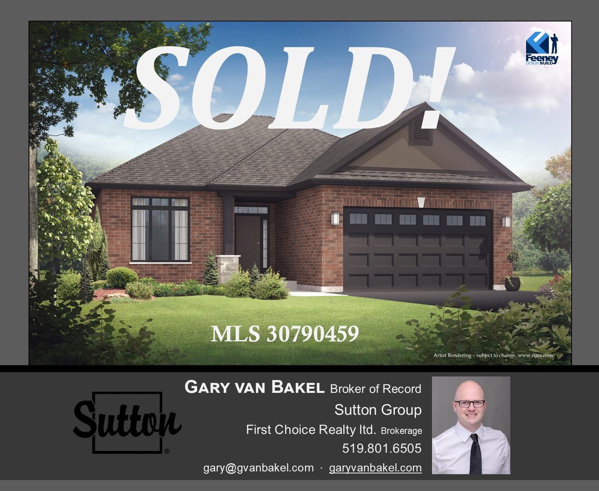 gvanbakel's tweet photo. JUST SOLD!
Lot 13 Briarhill Road, Seaforth
MLS # 30790459

Now only 1 new home left to be built by #FeeneyDesignBuild in Seaforth's newest subdivision!

#SuttonSold #TheSuttonTeam #SeaforthOntario https://t.co/wGaIZuX4Nv