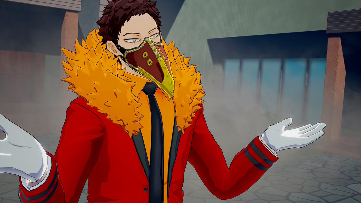 BandaiNamcoUS's tweet photo. Arriving Summer 2020 to #MyHeroOnesJustice2 is the Outlaw Suit pack! This DLC includes 7 NEW outfits for your favorite villains.

Also coming this Summer: Nomu will be available to all players in the next update! https://t.co/rZV6ZUIQtu https://t.co/LOgdFNe489