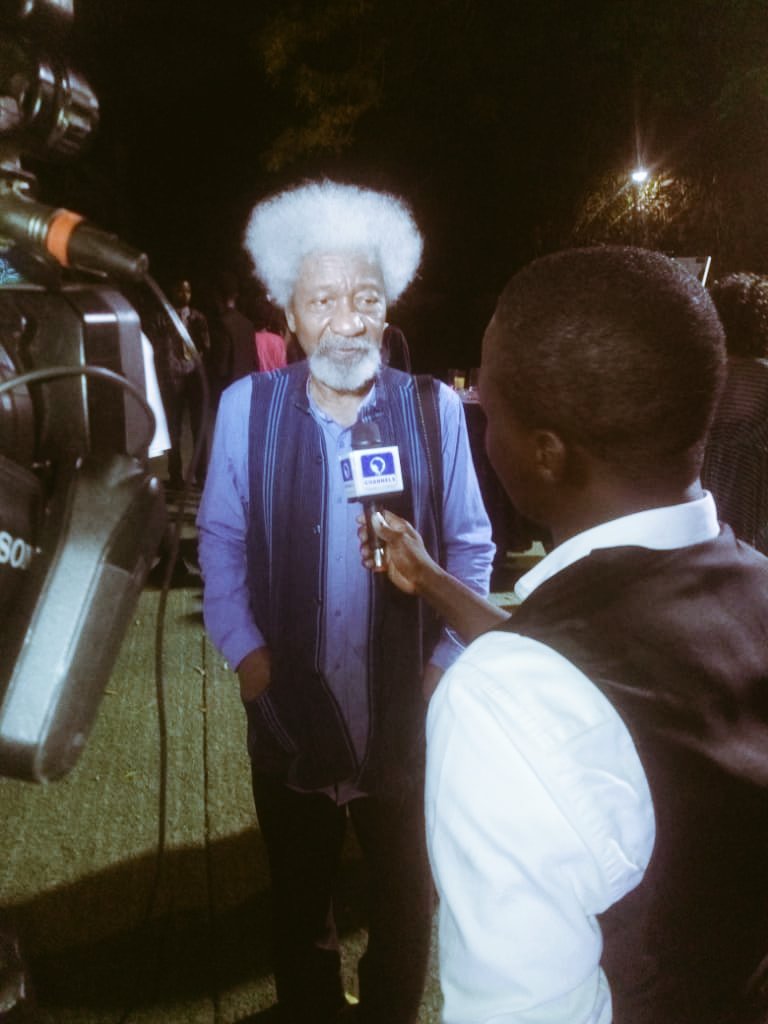 A toast to the Nobel Laureate Prof Wole Soyinka @ 86 Happy birthday Prof. 