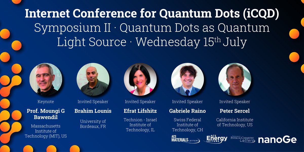 nanoGe_Conf's tweet photo. 🔹 Final countdown for #iCQD! We start tomorrow!

💡 Light-emitting devices, quantum light sources, #quantumdots for the infrared &amp; energy harvesting
🗣️ Oral Session: +50 talks
⚛️ +40 contributions for the ePoster Session

Last chance to register! 🔗https://t.co/TrdoFy4uaT https://t.co/xoomBMIurE