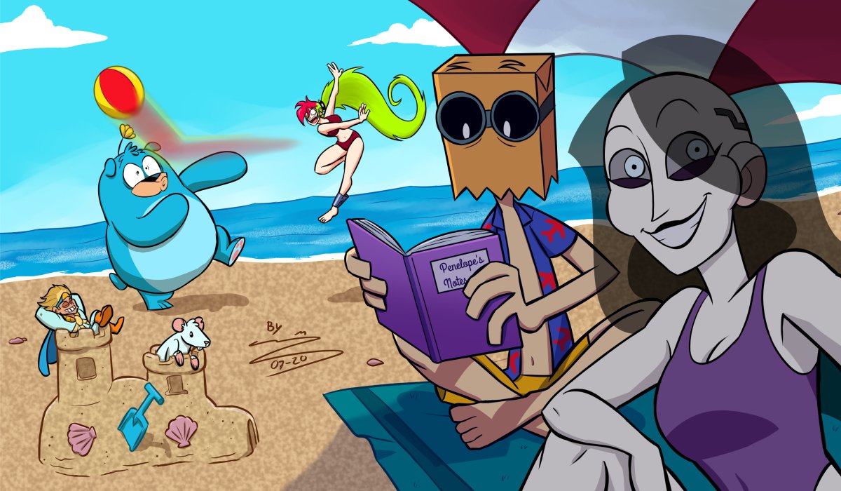 carlos_ramber's tweet image. A Day at the Beach/Un dia en la playa.  

Fan art de #Villainous