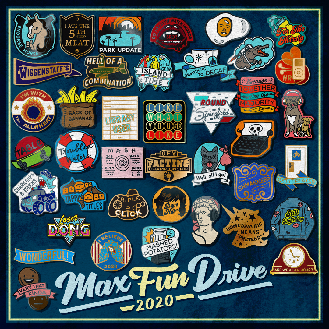 MaxFunDrive 2019 Enamel Pins