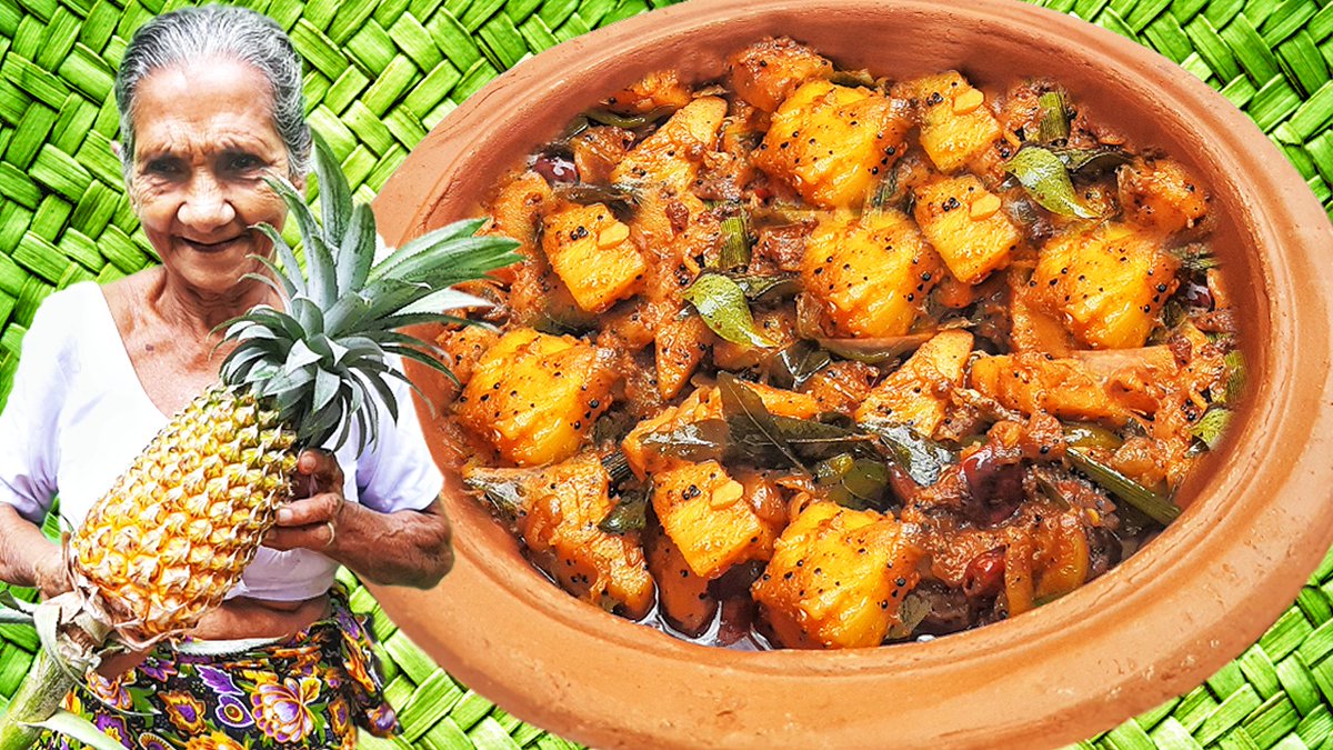 GrandmaMenu's tweet photo. Pineapple Curry - Annasi Curry by Grandma Menu 👉 https://t.co/CPYmmfl7CV
#grandmamenu #pineapplecurry #annasicurry #villagefood https://t.co/p7hxC4pWkX