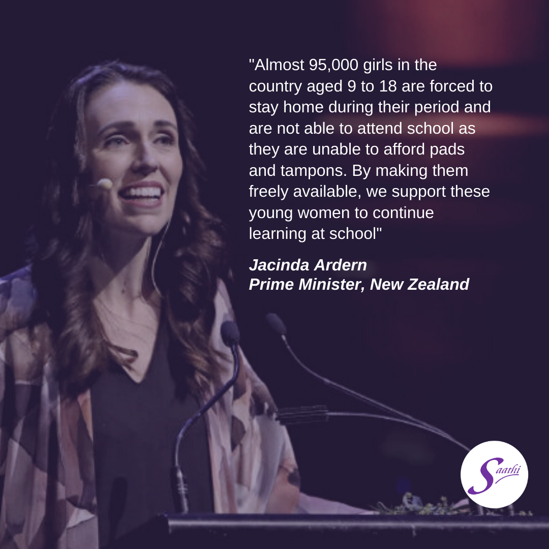 SaathiPads's tweet photo. #Shoutout to New Zealand 🇳🇿 government for this historical decision ✅. We would like to congratulate the Prime Minister and her colleagues on behalf of team Saathi for such an amazing initiative.
.
.
.
.
.

#bananafiberpads #mhm20 #menstrualhealth #ownthered https://t.co/zeUFxwc1fg