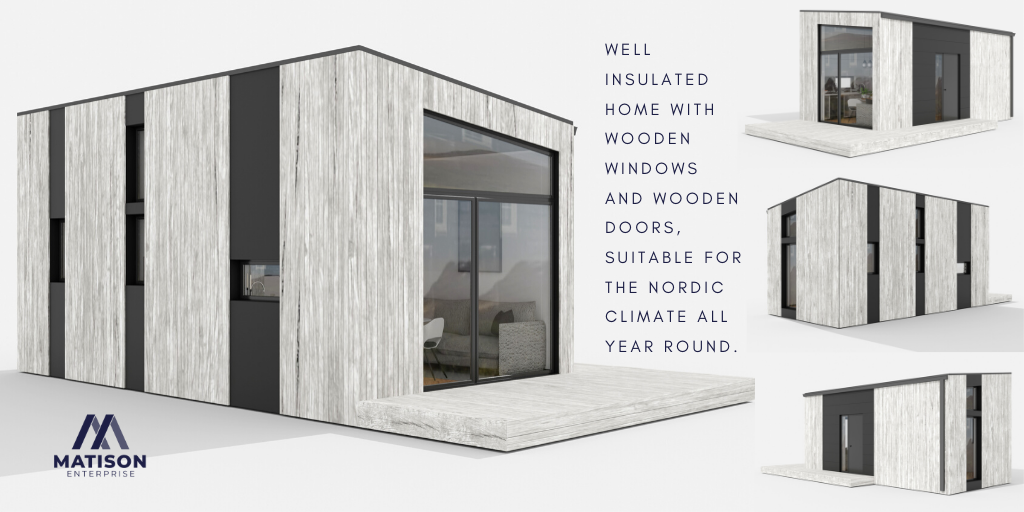 Matison_ent's tweet photo. All you need for a #comfortable #living.
#Perfect as a guest #house, complimentary house, yard office or even your teenagers' first #home! #matisonhomes #attefallshus #modulhus #timmerhus #yardhouse #tinyhouse #compactliving #modularhomes #turnkeyready #prefabhomes #yardhouse https://t.co/6neilO5ae3