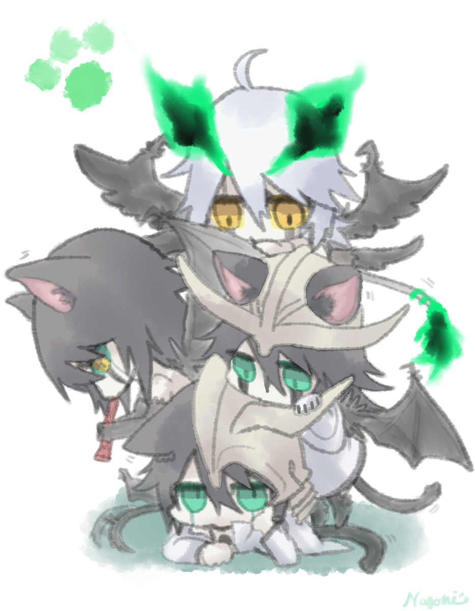 HISHUI_prpr's tweet photo. 🐈
 #今日のウルキオラ https://t.co/ty4zgL8Aiz