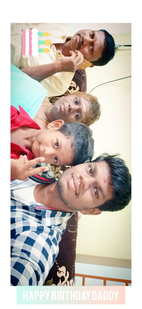 Arunkumar080198's tweet photo. Happy birthday daddy my hero forever 
Love you lots 🙏🙏🙏🍰🍰🍰🍰🍰 https://t.co/sm8Bc3xFkA