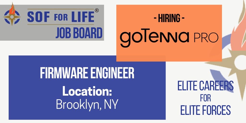 GlobalSOF's tweet photo. goTenna is looking for a Firmware Engineer in Brooklyn! Check out the job requirements and see if you qualify to work for this awesome Partner! @gotennapro #SOFforLife #career #hiring
https://t.co/YUmPuUdPAq https://t.co/tnnYzhzjvt