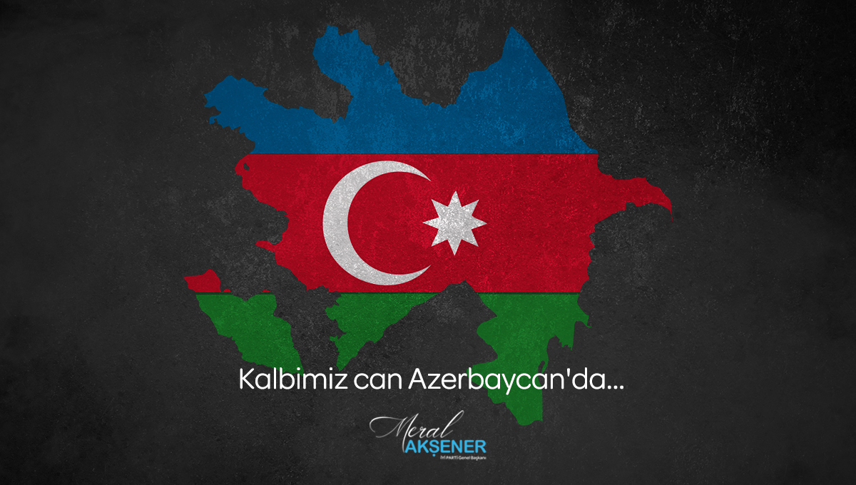 meral_aksener's tweet photo. Ermenistan’ın can Azerbaycanımıza karşı saldırısında şehit olan kardeşlerimize Allah’tan rahmet, yaralılarımıza acil şifalar diliyorum.

Sadece kardeşlerimiz oldukları için değil, işgalciye karşı topraklarını savundukları için de yanlarındayız, her zaman da yanlarında olacağız. https://t.co/DLDIHUN8HN