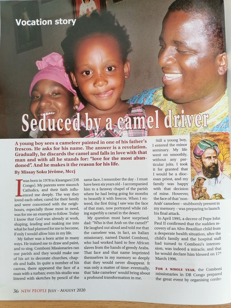 ComboniKenya's tweet photo. In the current issue of our international catholic magazine. https://t.co/clJ1lMlGTy