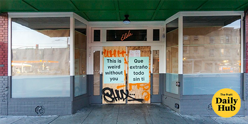 PrattInstitute's tweet photo. “This Is Weird Without You” co-created by Juan Carlos Rodriguez Rivera, MFA #CommunicationsDesign ’15, with artists Marcela Pardo Ariza and Felipe Garcia Jr. was featured in @artsy. See this and more at the Pratt Daily Hub https://t.co/xI3N8WYhOm https://t.co/U4zazkWwOx