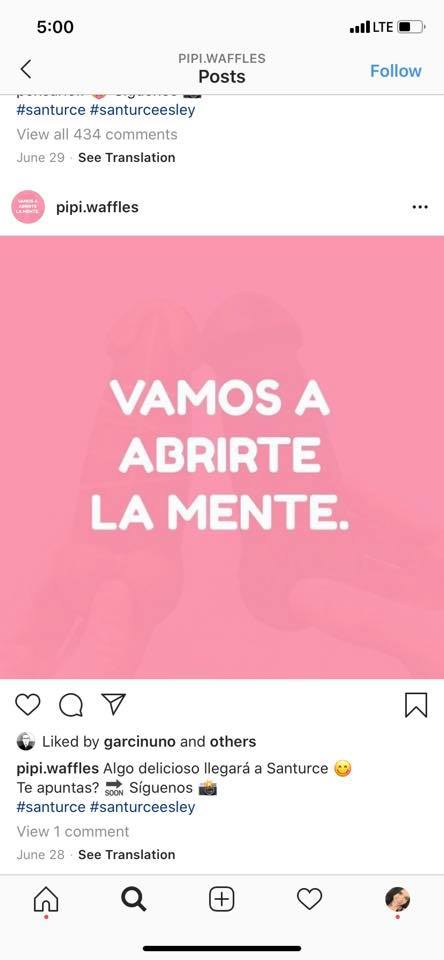 pauliolmo's tweet image. El puertorriqueño es tan cara de lechuga que copia el branding de una tienda europea y piensa que nadie se va a dar cuenta. 🤦‍♀️