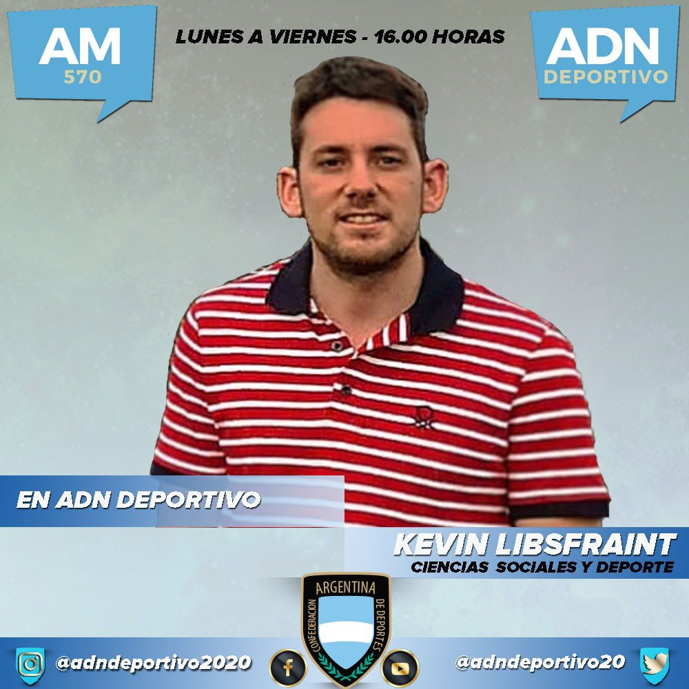 ADNDeportivo21's tweet photo. 📌HOY. Empieza la semana en @Adndeportivo20 🏅 

🎙Charlamos con Miguel Carpinacci, Pte. de la Federación de #MuayThai en Argentina

🗣”Ciencias Sociales y Deporte” de la mano de Rodrigo #Daskal con Kevin Libsfraint (@kevinlii)representante de @AAAJoficial en la @CoordDeHinchas https://t.co/Ck2wCXVtJc