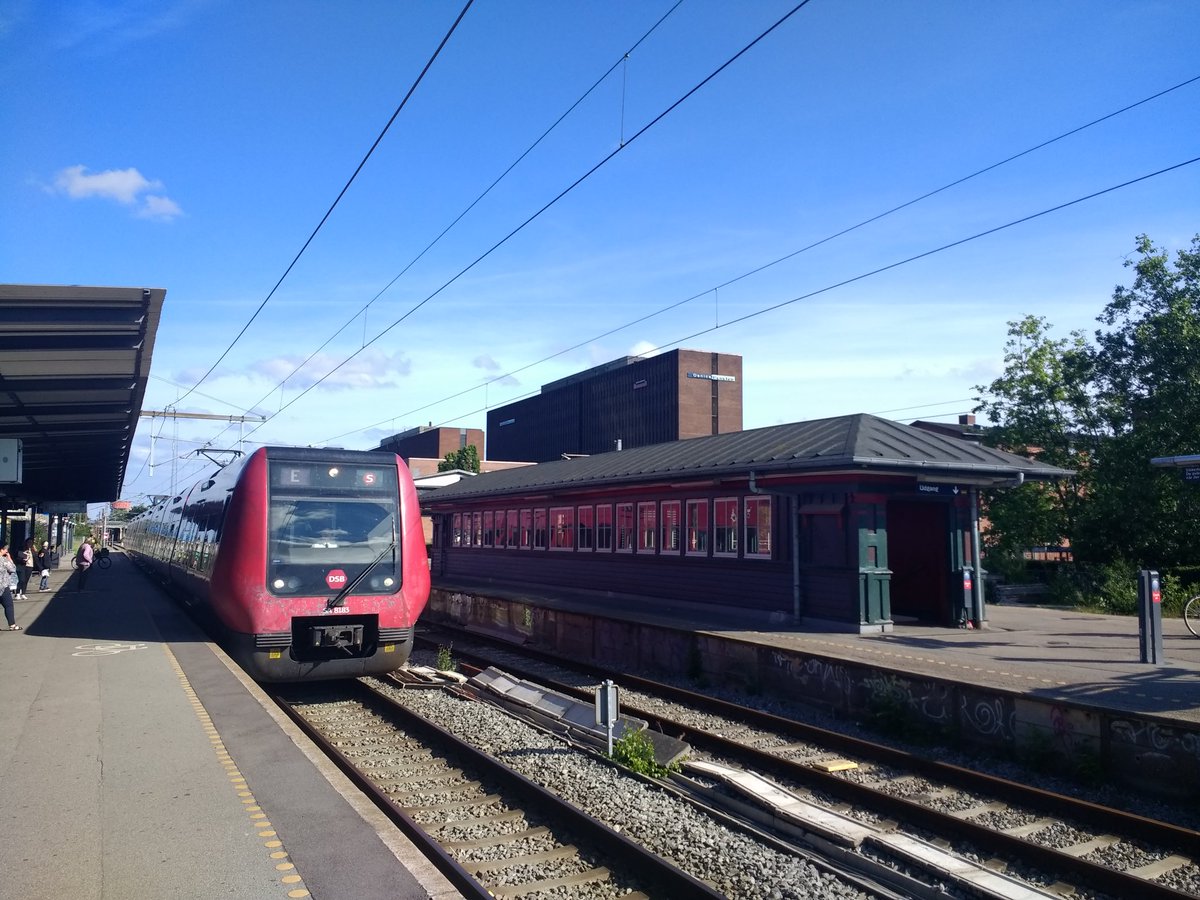 #Lyngby station #stog København