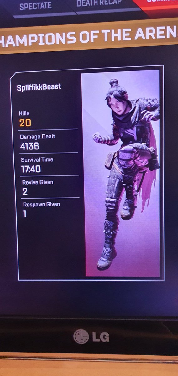 splifikbeast's tweet photo. First game on pc from xbox. Yeah i know its bots in the begining but damn it so smooth. 
#ApexLegends #20bomb #4k 
@PlayApex_Clips @PlayApex https://t.co/blCzlTgDK4