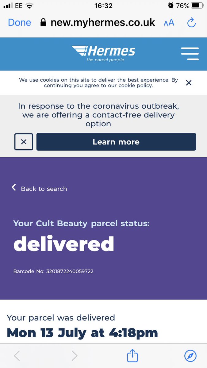 lynnekozz's tweet photo. @Hermesparcels I’m sat in my house no delivery driver has been here 🤦‍♀️ where is my parcel? https://t.co/4G67YCraFZ
