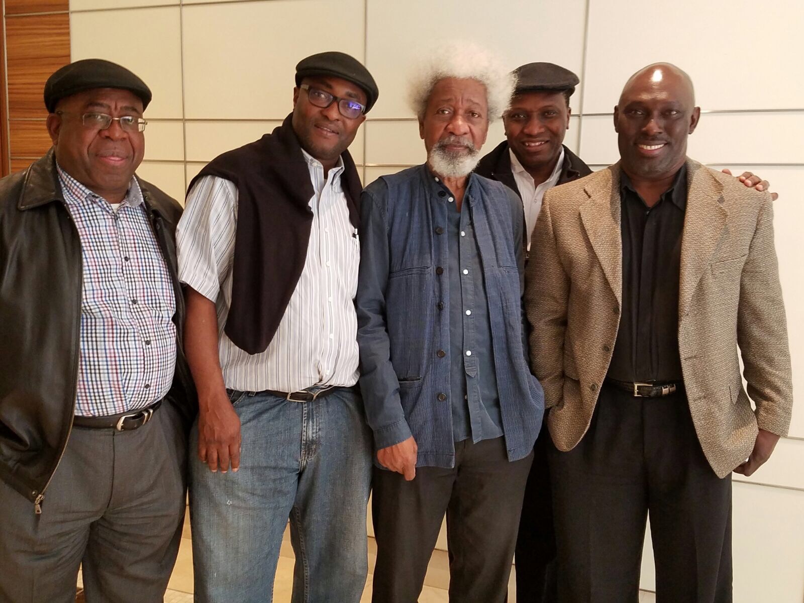 Happy birthday Prof Wole Soyinka- the star of Africa! 