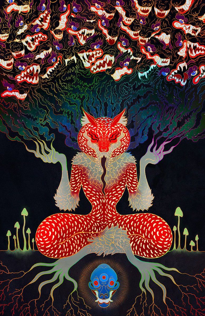 Thank you Dominique! ? I'm Meike, I draw art from the Shadow and anything Wild, Weird and Wonderful?️ I tag @RookshocksShack @blindcoyoteart @artbycreeps @CanisOvis @Dangerwood6 @kalydali @McBittypaws @KatCardy @KLeCrone @KirstenFugett @keymonster @pfalzerlowe @monarobot https://t.co/fc0sGmxFel