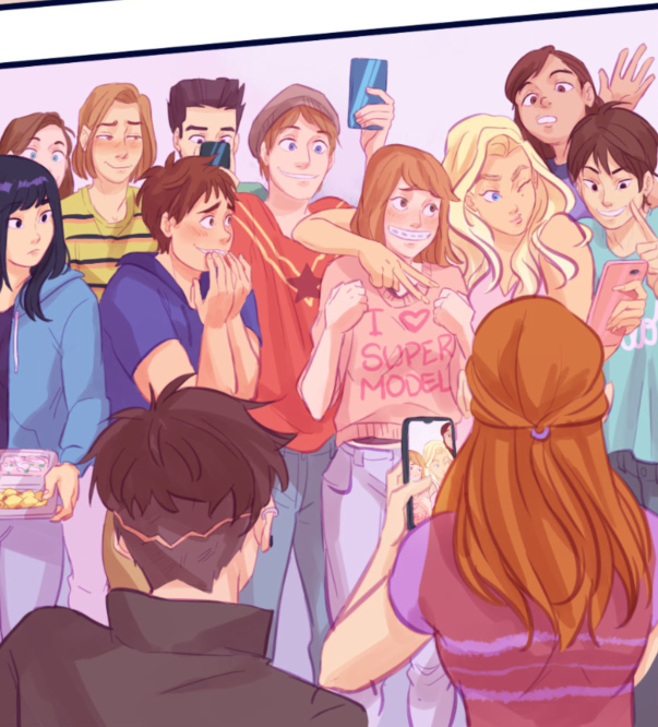 AdamBlackhat's tweet photo. New #StarfallHigh page from @azeher_may continues the trend of being the best thing ever! https://t.co/pDV9wQDMzn