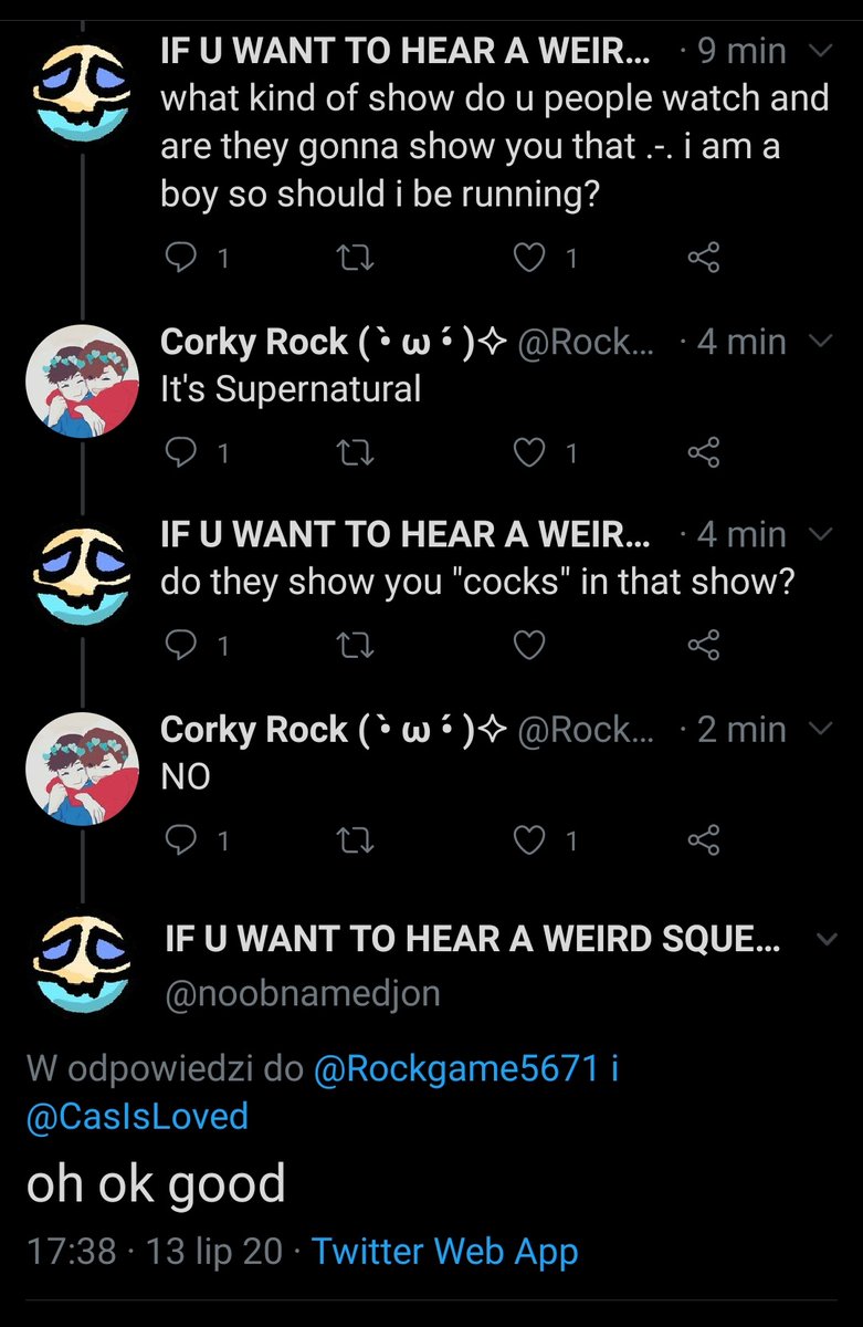 the exchange in my mentions. lmaooooo
sometimes I love it here.😂😂