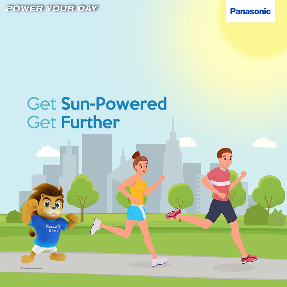 wibmex's tweet photo. #Panasonic cree que el sol es poder, ya que te trae vida todos los días. Por eso, se esfuerza por revolucionar la energía inteligente mediante el desarrollo de la energía solar para un futuro mejor. Mientras hace eso, ve a correr tus millas mañaneras! #PilasPanasonic #felizlunes https://t.co/Z2THSrPX0D