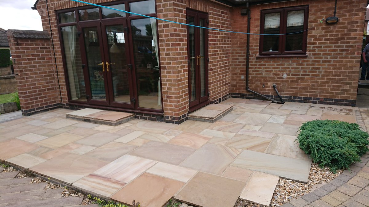 GandJLandscapes's tweet photo. Great example of how two local companies can work together.. Adrian @PatioDriveway came in cleaned up this 15 year old patio and @GandJLandscapes re-pointed today 😊 #Nottingham #Landscaping #teamwork #Creatingyourperfectspace https://t.co/ACv8ewCRCD https://t.co/6p0tuwsmo1 https://t.co/v8eI8NuSAH