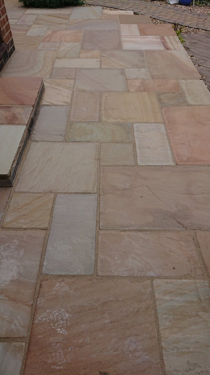 GandJLandscapes's tweet photo. Great example of how two local companies can work together.. Adrian @PatioDriveway came in cleaned up this 15 year old patio and @GandJLandscapes re-pointed today 😊 #Nottingham #Landscaping #teamwork #Creatingyourperfectspace https://t.co/ACv8ewCRCD https://t.co/6p0tuwsmo1 https://t.co/v8eI8NuSAH