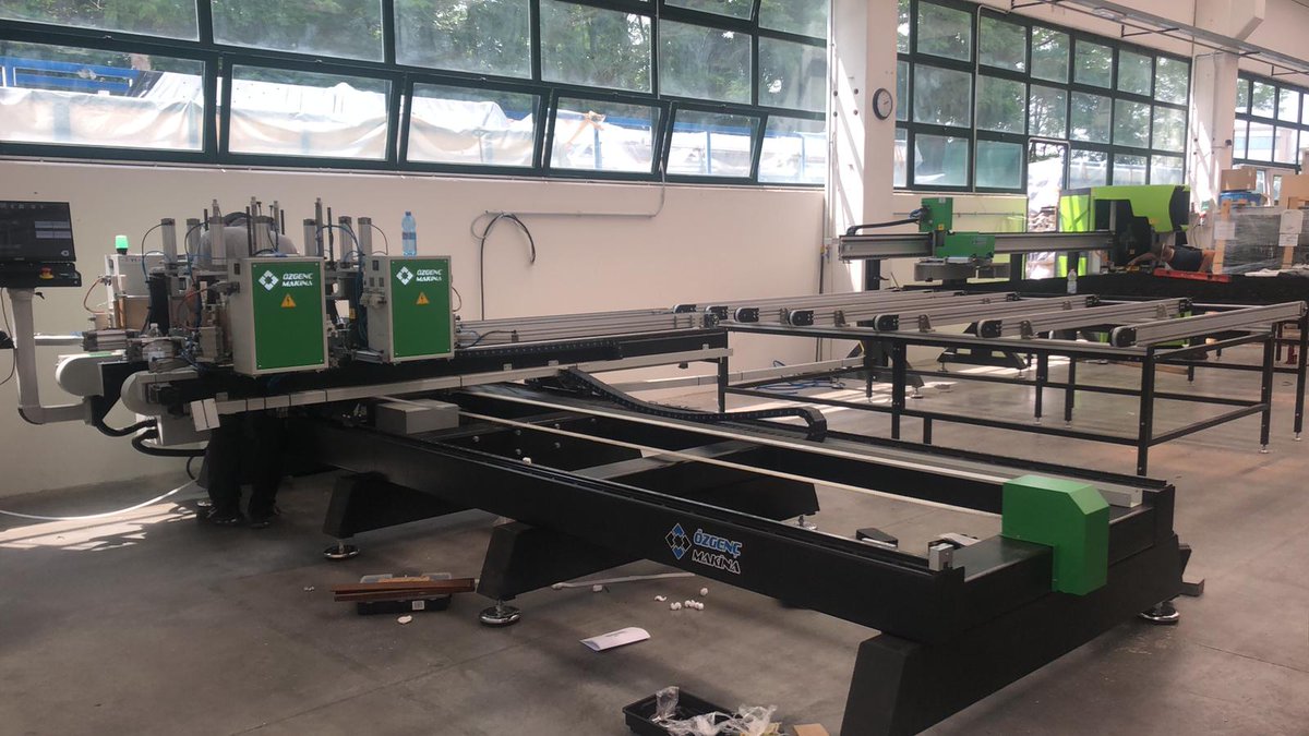 ozgencmakina's tweet photo. Ozgenc Machine continues installations in Europe!
We non-stop working and always chasing quality!
Contact us for best production solutions ; info@ozgencmakina.com.tr
.
.
.
.
.
.
#machinery #machine #machines #pvcwindows #upvc #windowproduction #windowframe #cncmachine #serramenti https://t.co/I9Uh6AQEw9