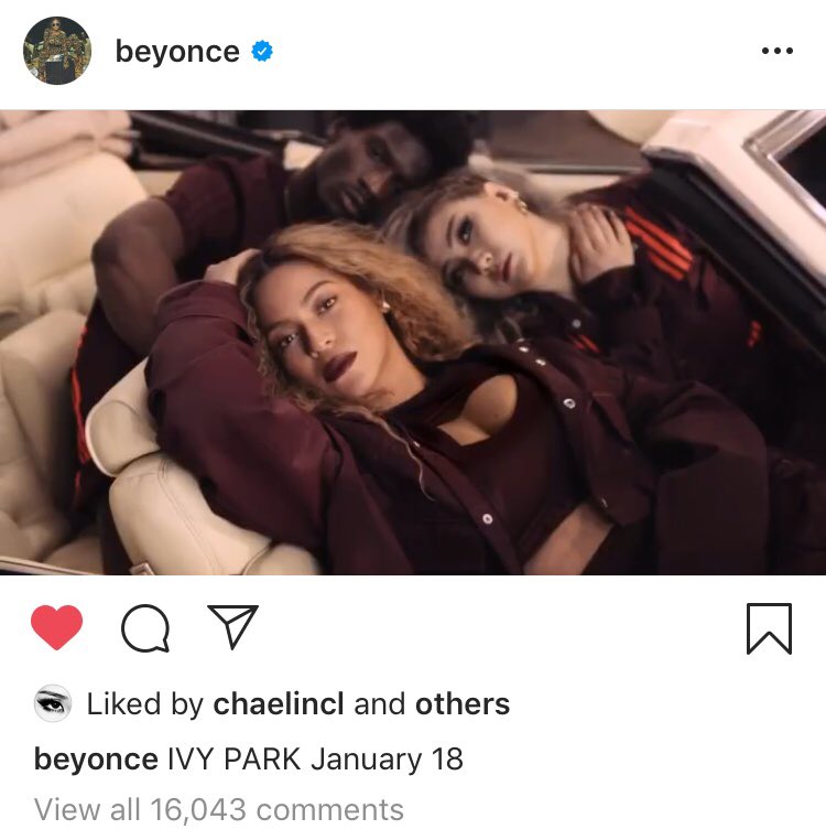 CL is posted on Beyoncé’s YouTube channel & Instagram account