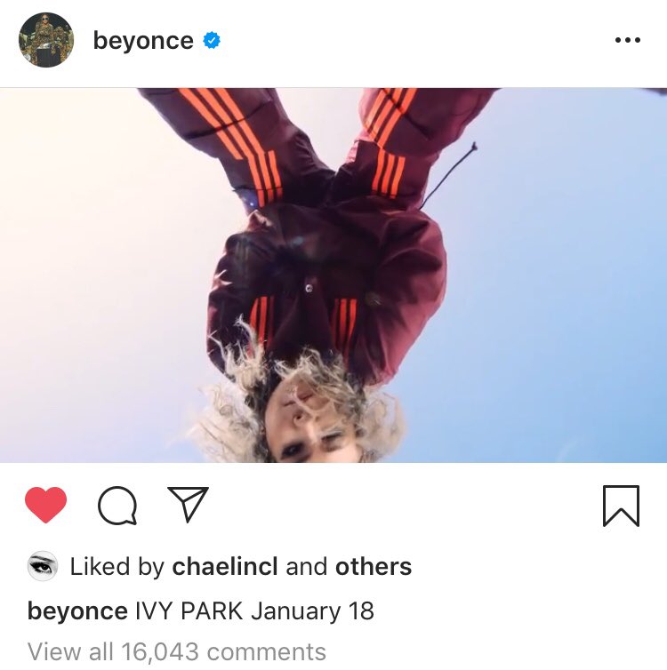 CL is posted on Beyoncé’s YouTube channel & Instagram account