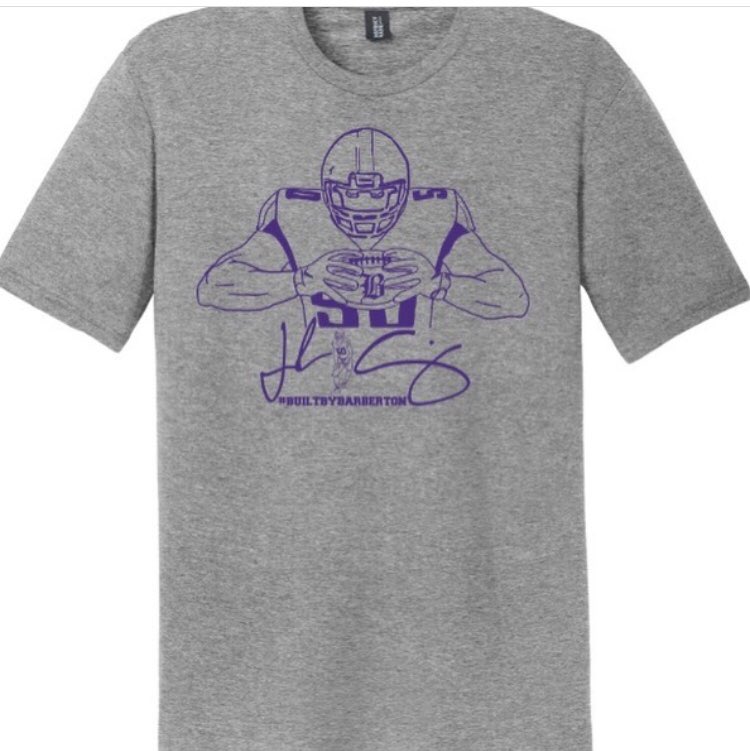 Who is ready for some 🏈!  The  @J_Cominsky Shirt!  Proceeds from this shirt will benefit the Barberton 🏈 Program. #givingforward #johncominsky #builtbybarberton ##barbertonfootball #gomagics  Order Here:  bltohio.com/BLT/shop/home