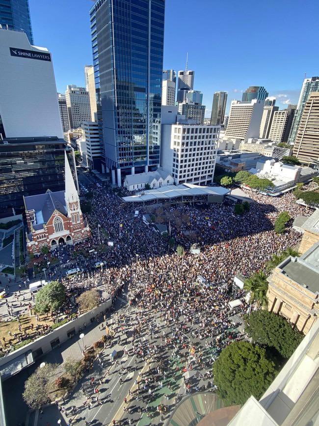 @JoesGuy The protests in both Sydney and Brisbane were bigger than Melbourne.