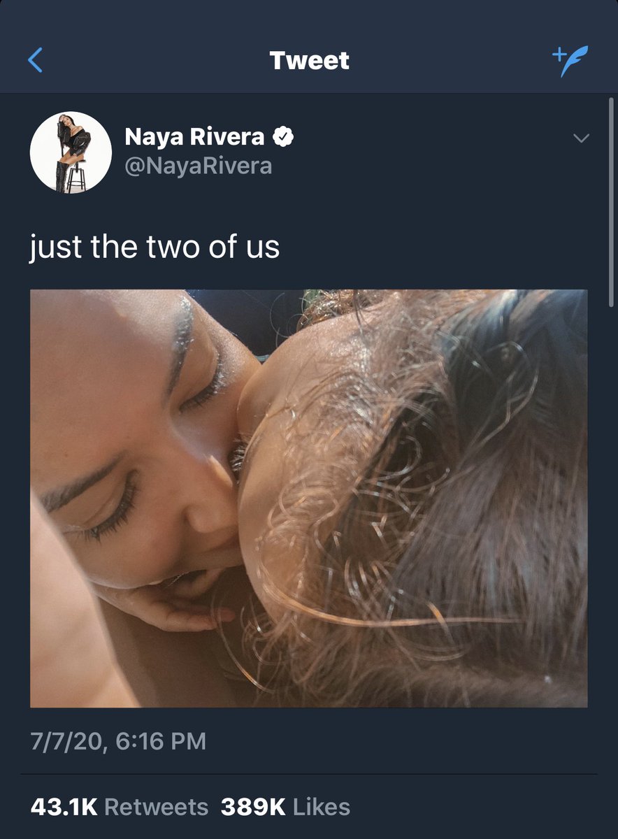 Sonicas23's tweet photo. Article posted: July 3rd, 2020
Last Tweet: July 7th, 2020
something doesn’t add up... #NayaRivera #entertainmentweekly #FindNaya https://t.co/Wjl2VDlZWd