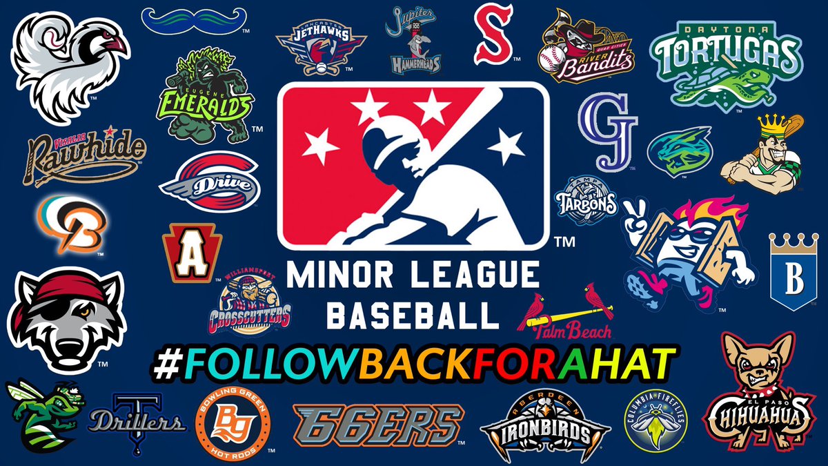 BGHotRods's tweet photo. We have teamed up with 27 other teams in our 
@MiLB family to do a mystery hat giveaway! ONE winner will be selected on Friday to win a hat from one of the participating teams.

How to Enter : RT this tweet, reply using #FollowBackForAHat AND follow us on Twitter! https://t.co/8pnGE078SS