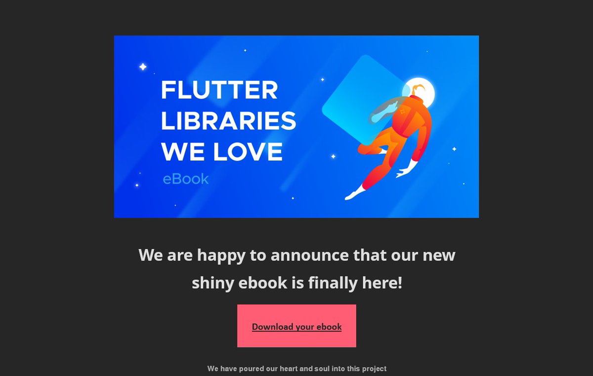 srksifat_dev's tweet image. Good to see the eBook!!😍 let's explore more...
Many many thanks to #codemagic
#flutter #flutterlibrary