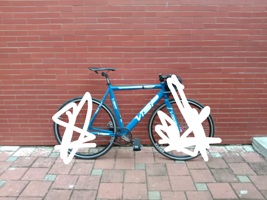 Radja09913555's tweet photo. wts fs visp size 56 minus ada bolongan kecil bekas digunakan untik rem dalem harga 2juta sabi nego #fnfjb https://t.co/bz9coVJuVo
