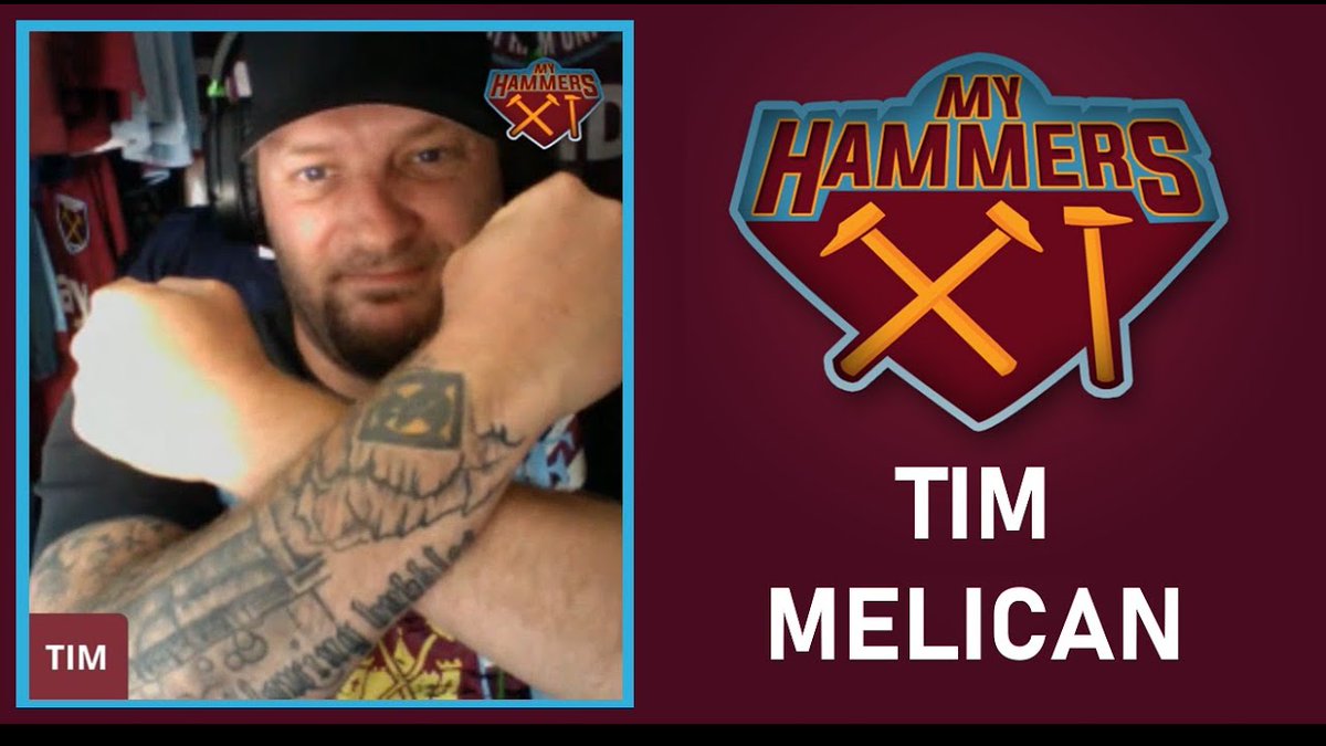 Chatted to @americanhammer3's very own Tim Melican about his memories supporting @westham and his @myhammers11! @Robert1Green @jackcollison @iamdiafrasakho youtu.be/s0ygs96fDR4