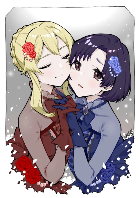 クラリスさんとほたるちゃん 