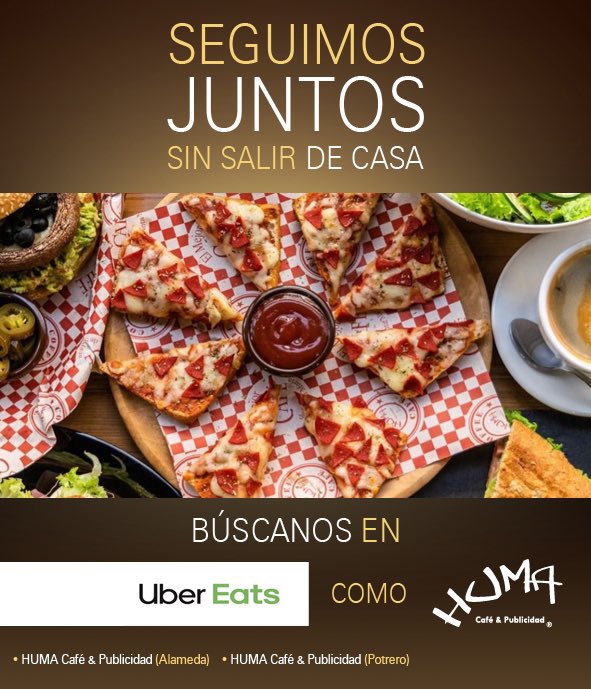 HUMAcafe's tweet photo. Sigue cuidándote, permanece en casa, nosotros te haremos llegar lo mejor de HUMA Café hasta tu puerta!!!
•
•
#☕️ #HumaCafe #CafeHuma #santamarialaribera #coffeelovers https://t.co/Y4K4KqxNhc