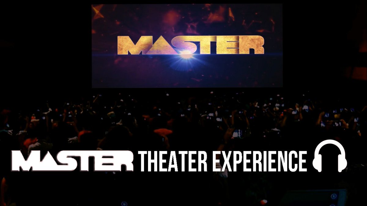 PremKarlin's tweet photo. Master Theater Experience! Kindly Use Earphones 🎧
https://t.co/TNTB791tzX
#Master #MasterTrailer #MasterFDFS #MasterTheater #ThalapathyVijay #Thalapathy #Thalapathy65 #masterteaser #MasterDiwali #KuttyStory https://t.co/GTIqqY6Ogm https://t.co/xN6UsLXqFA
